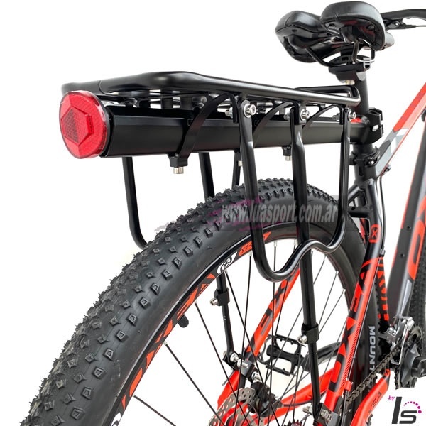 Lua Sport - Portaequipaje para Bicicleta Fijación al caño de asiento y a la  Vaina